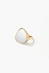 Ciottolo Ring Metal Gold