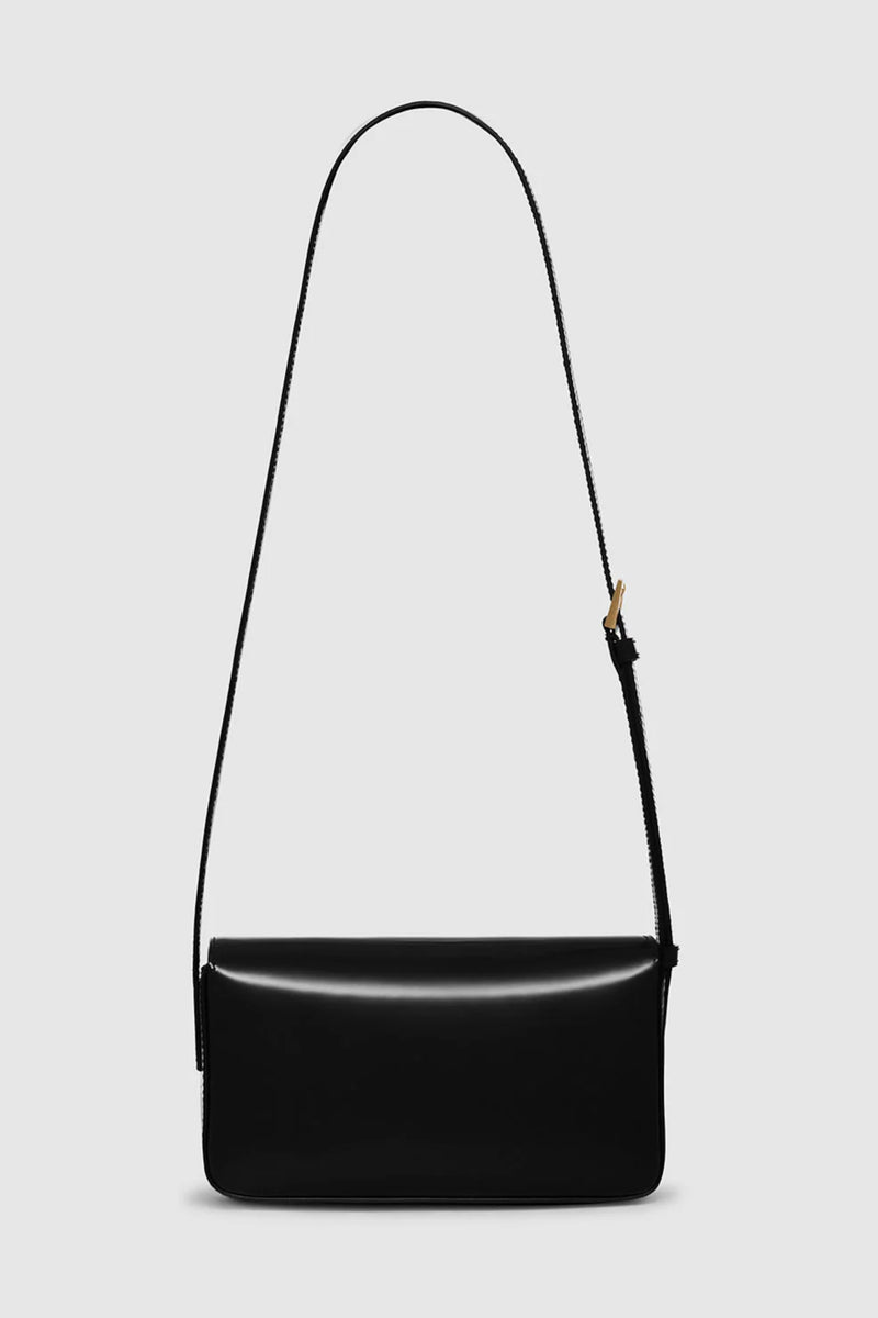 Elly Crossbody Bag High Shine Black