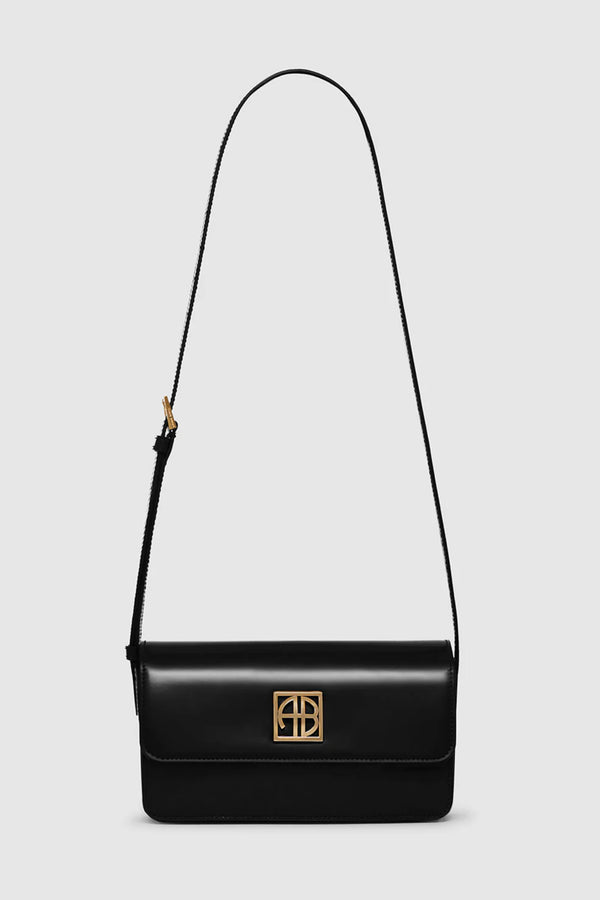 Elly Crossbody Bag High Shine Black