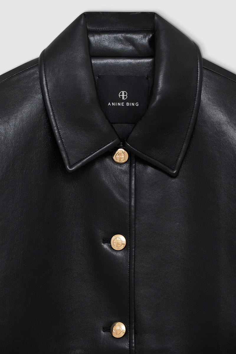 Luca Jacket Black Leather