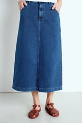 JOY13EE25 Skirt Indigo