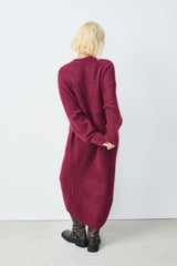 Nun14AH Dress Burgundy