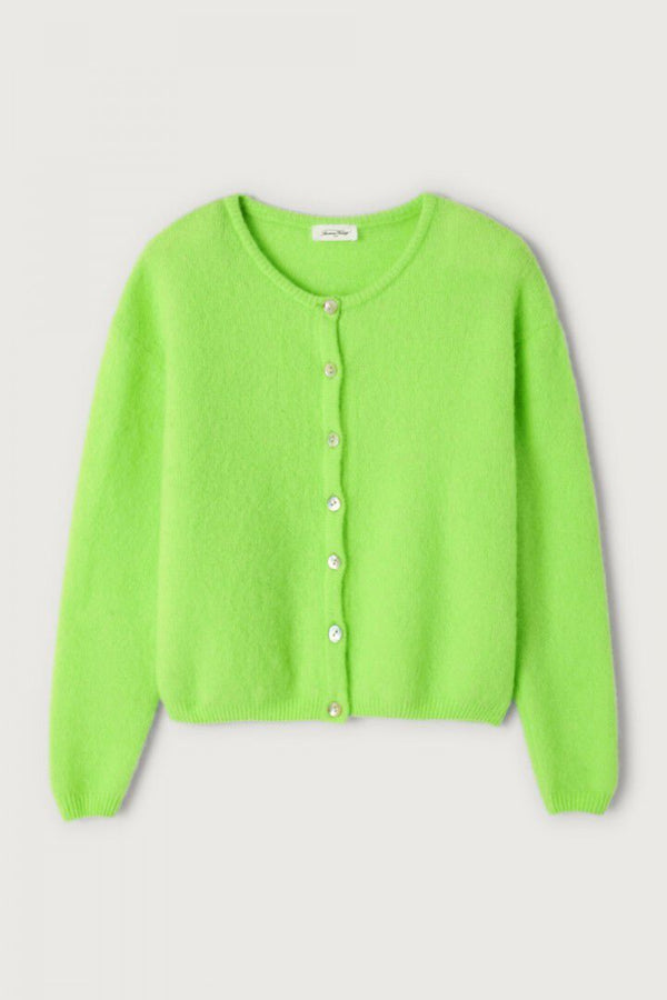 VITO19EE25 Cardigan Apple Fluo