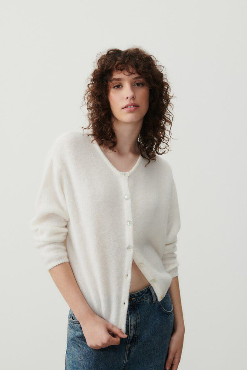 VITO19EE25 Cardigan White