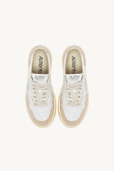 Medalist Low Wom Sneakers White Gold