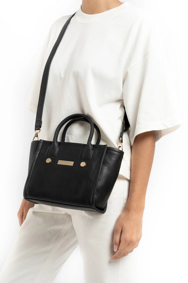 Girly Classic Bag Black Gold