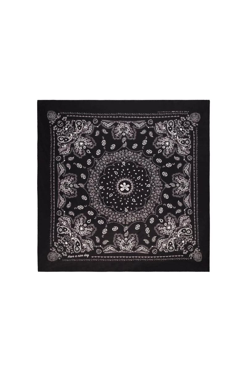 Grand bandana noir