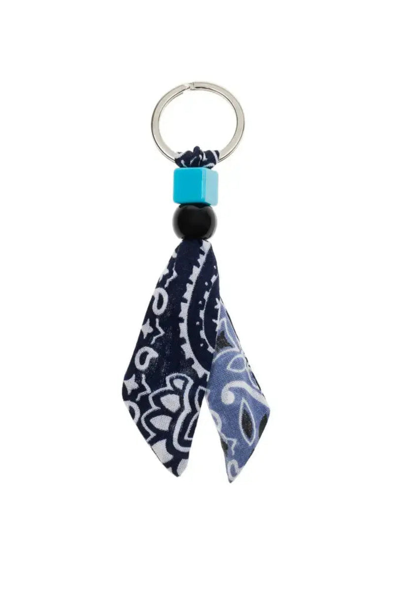 Key Ring Bandanas Navy Chambray