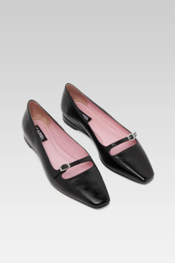 Emilie Shoes Naplack Black