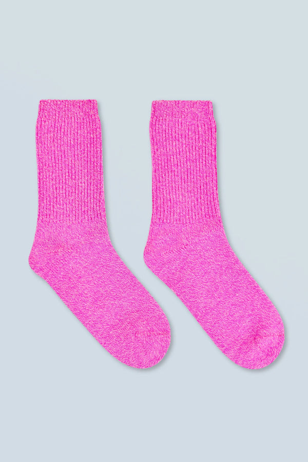 00838 Chaussettes Rose Mouline