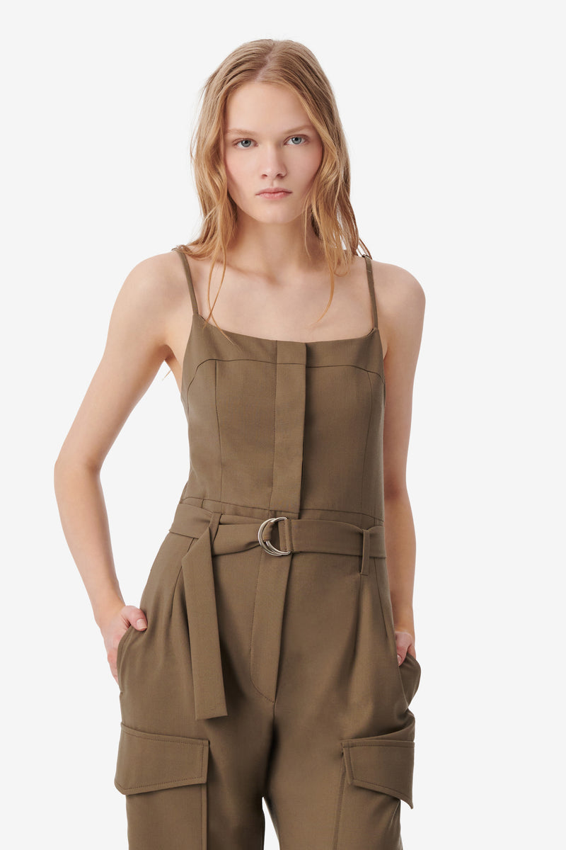 Catia Jumpsuit Khaki