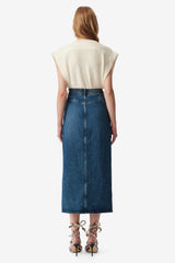 Garice Skirt Denim Blue