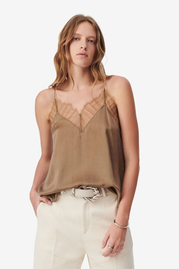 Berwyn Top Brown Khaki