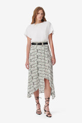 Rosila Skirt Multico White