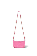 Bobi S Bag Pink Printed Croco Malabar