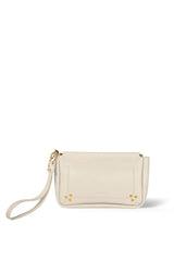 Clap Grained M Bag Cream