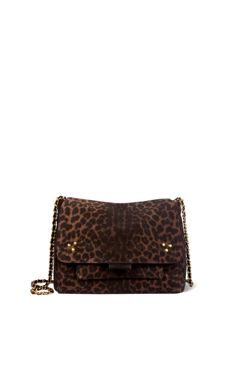 Lulu M Bag Printed Leopard Natural