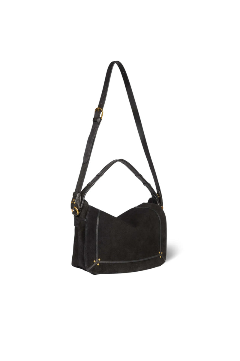 Pepito M Bag Black Split Suede