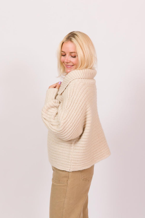 Kimi Sweater Latte Mouline