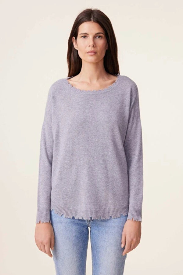 Mela Sweater Grey Mottled