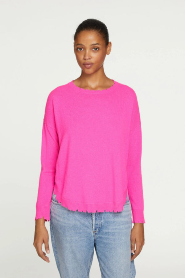 Mela Sweater Neon Pink