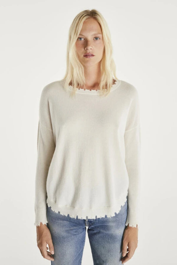 Mela Sweater White