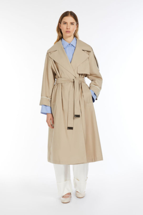 U Trench Coat Sand