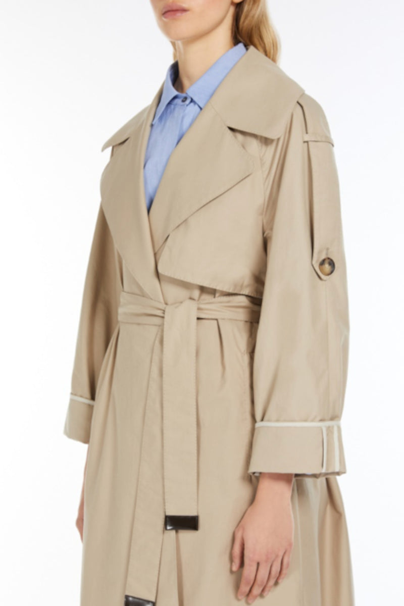 U Trench Coat Sand