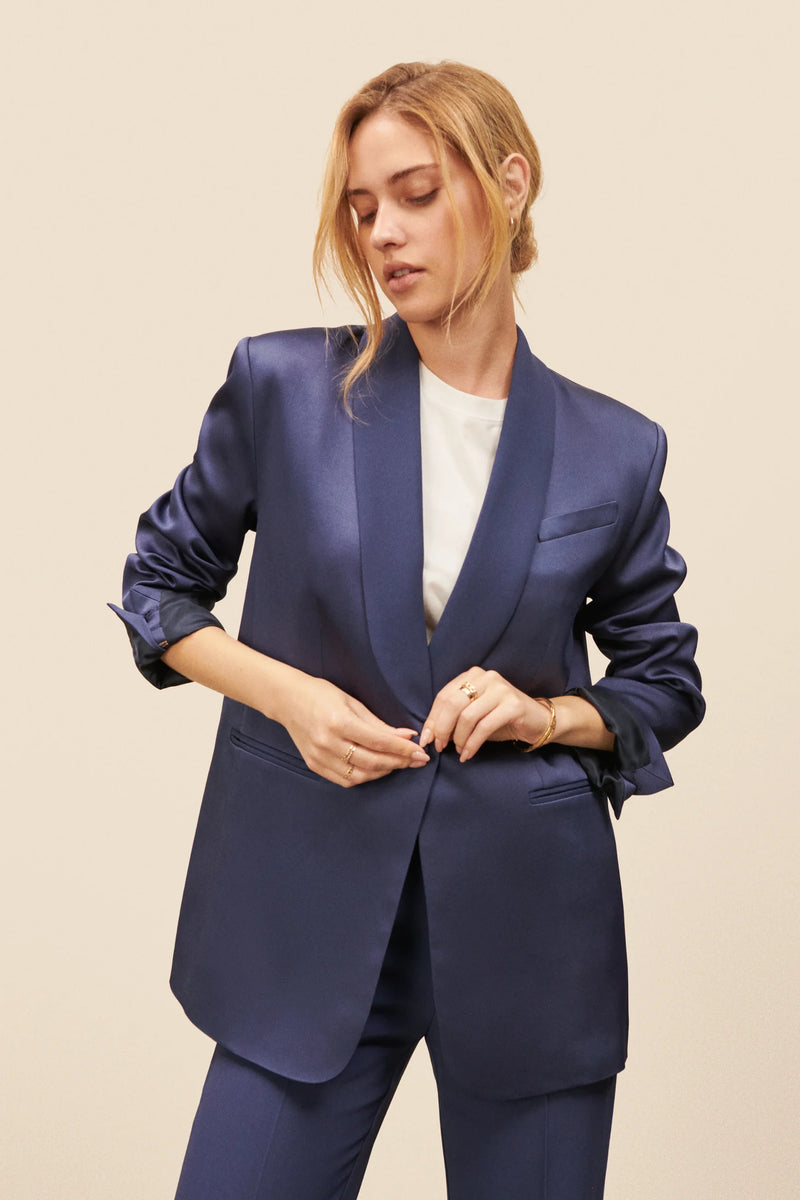 Blazer Faubourg Smoking Bleu Nuit