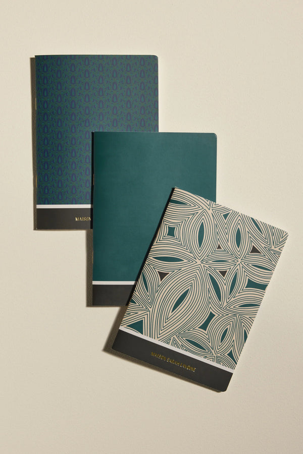 Memento Set Notebook Blue Sarah