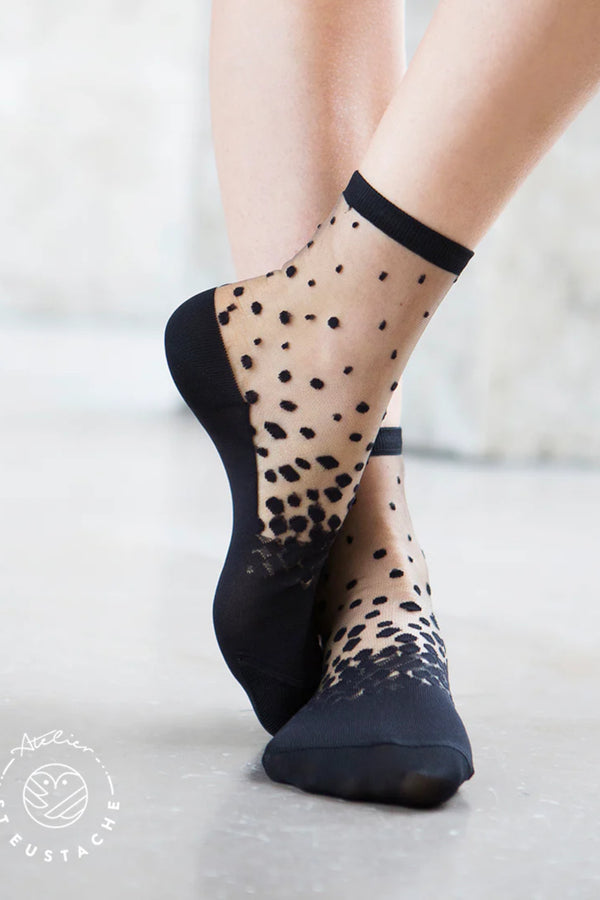 Naka Meguro Socks Black