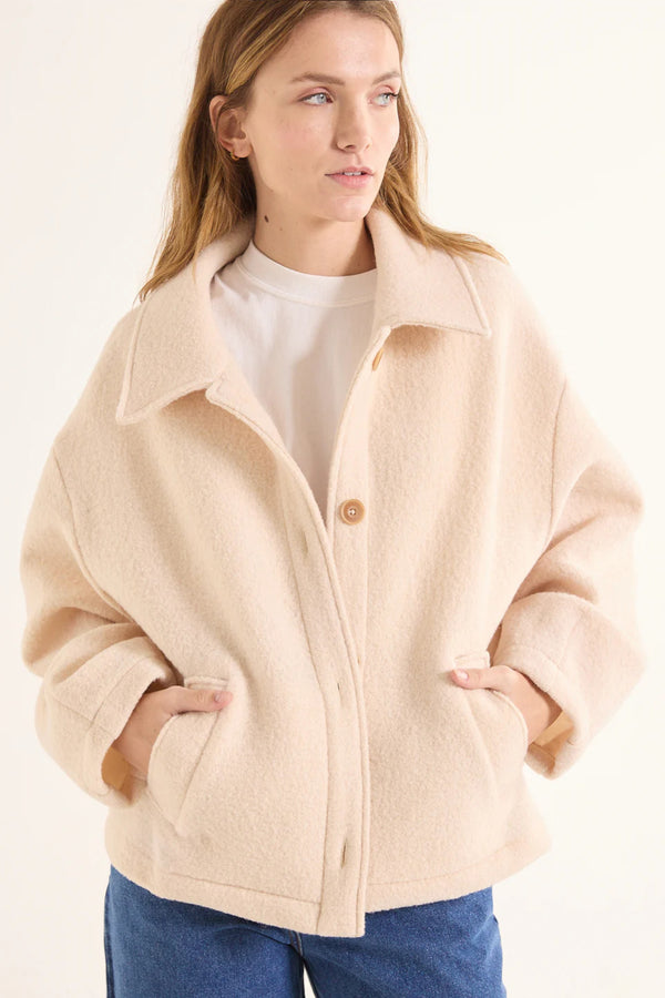 Marylou Coat Ivory