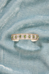 Mony Full Jonc Bracelet Diopside Diamonds