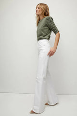 Pantalon large Crosbie blanc