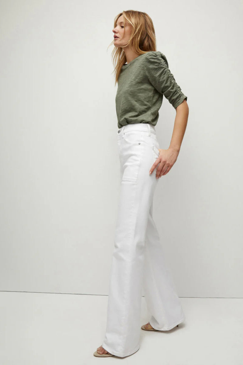 Crosbie Wide Leg Pants White