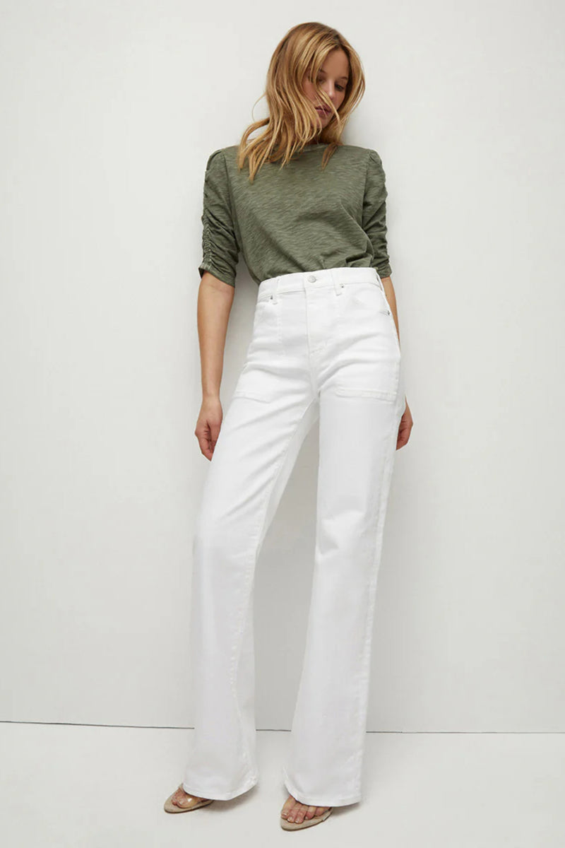 Crosbie Wide Leg Pants White