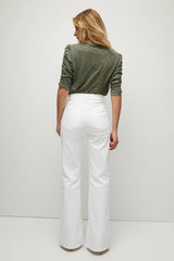 Crosbie Wide Leg Pants White