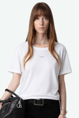 Marta V PCL Wings Strass T-shirt White