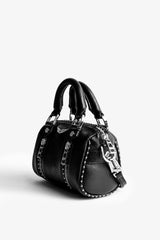 Sunny Nano Grained Leather S Bag Black