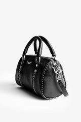 Sunny XS Grained Leather Bag Black