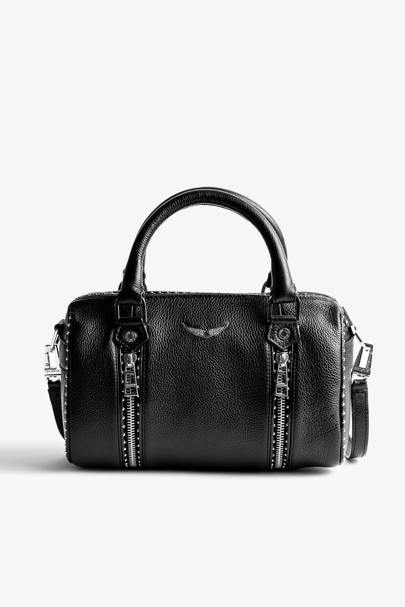 Sunny XS Grained Leather Bag Black