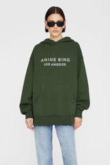 Sweat à capuche Alto Anine Bing Olive foncé