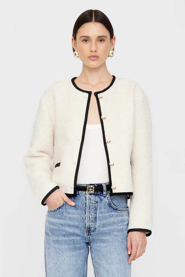 Logan Jacket Ivory