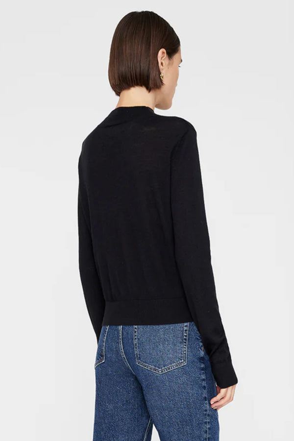 Monique Long Sleeve Sweater Black