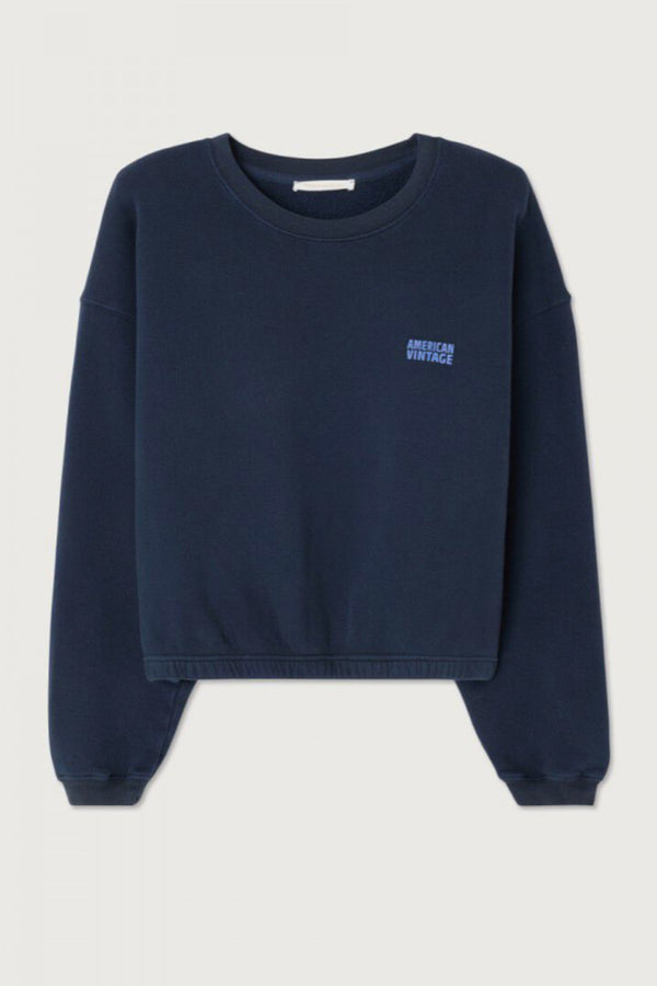 Izu03a Sweater Navy Vintage