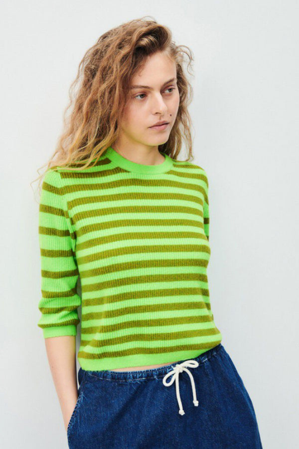 Rax18d Sweater Green Fluo