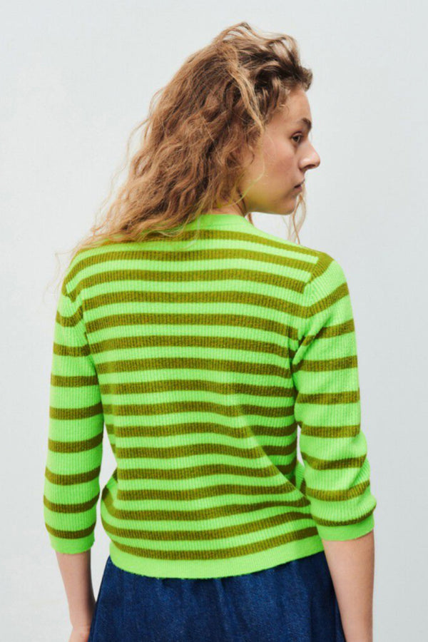 Rax18d Sweater Green Fluo