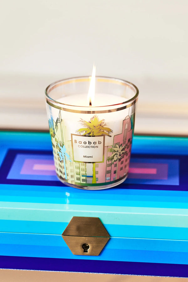 My First Baobab Cities Miami Candle Multico