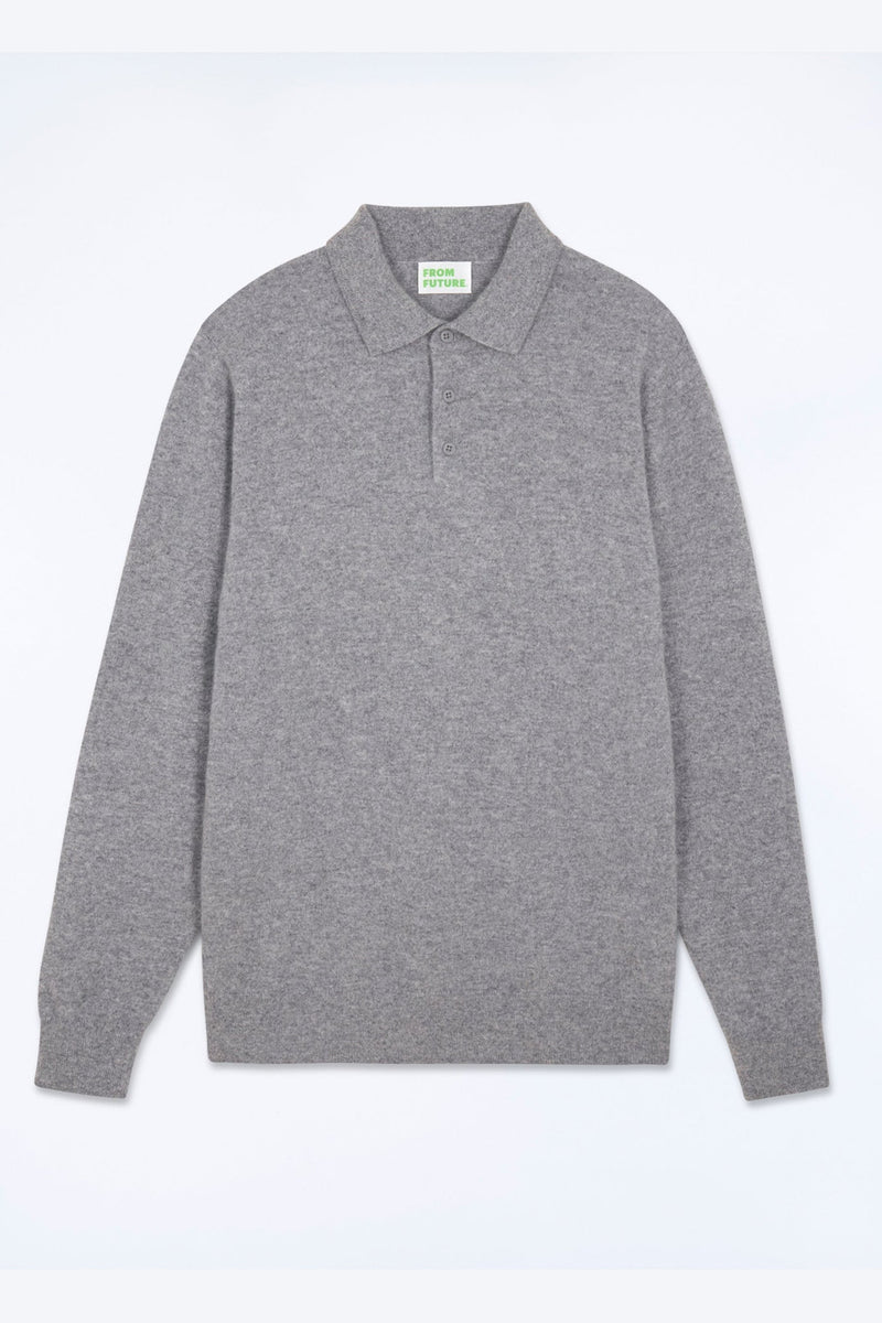 0015 Sweater Mottled Dark Grey