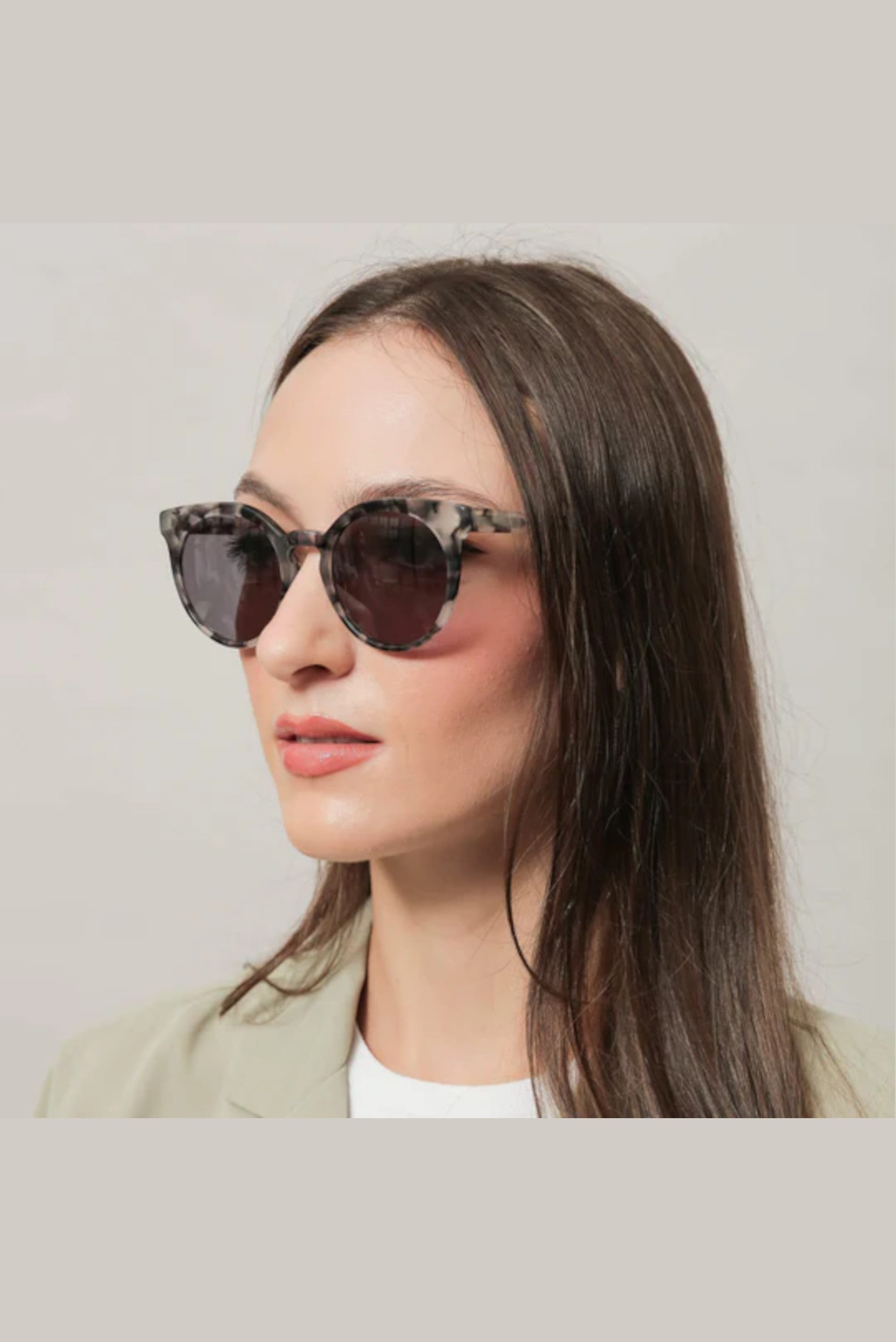 Holo Sun Glasses Dakota Havana Zebra HZ - 100% Sisters Concept Store